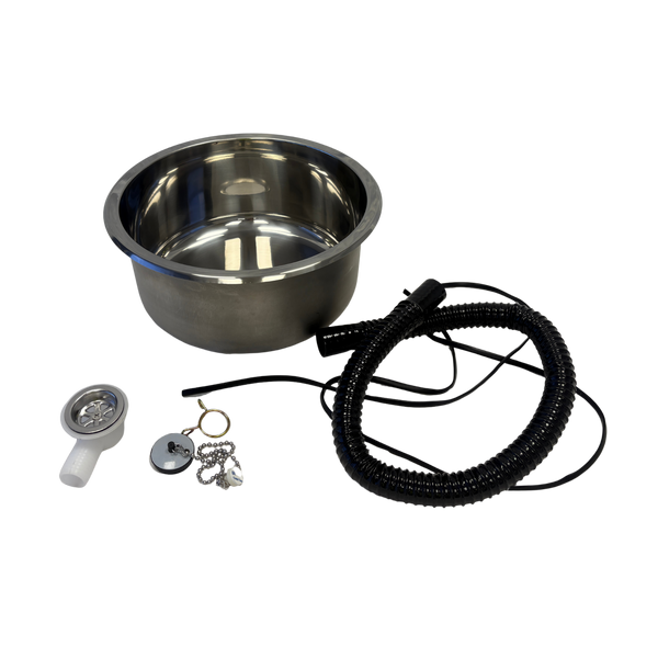 Everroam Cylindrical Stainless Steel Sink (300X150) 