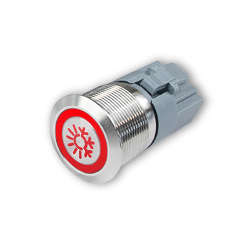 AUTOTERM 4D DIESEL HEATER 12V PACK - PUSH BUTTON CONTROLLER KIT: