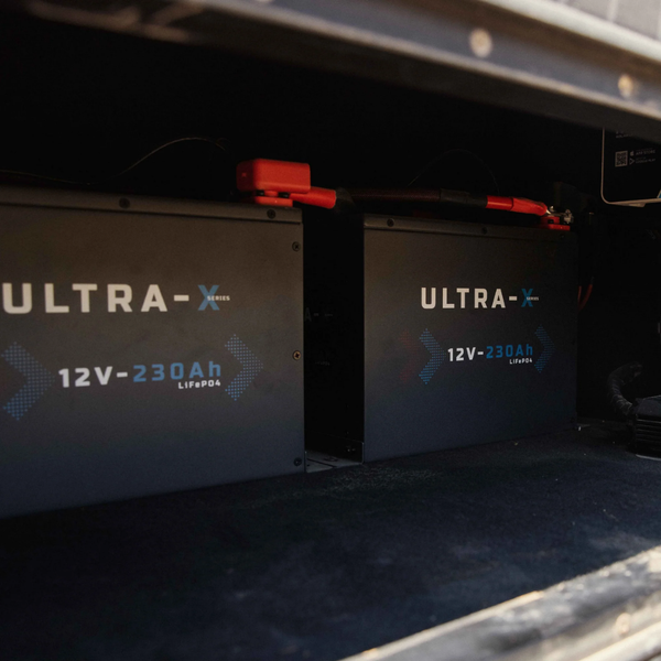 KickAss Smart 12V 230Ah Ultra-X Lithium Compact Deep Cycle Battery LiFePO4