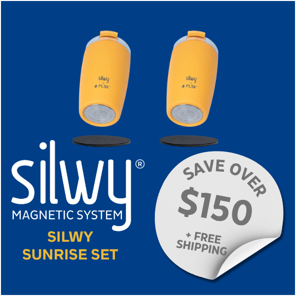 Silwy Magnetic Thermal Mug 2 Pack - Sunrise