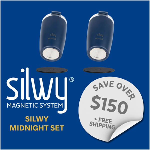 Silwy Magnetic Thermal Mug set - Midnight