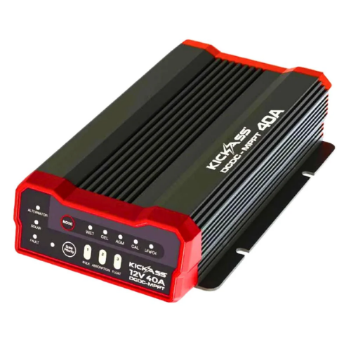 KickAss 12V/24V 40A DCDC Charger with Solar MPPT & Pre-Wired Anderson Plug