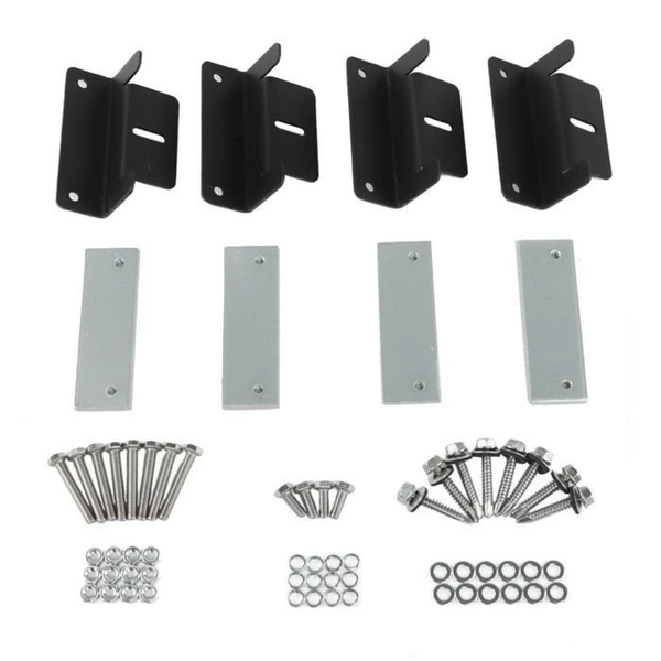 KickAss Mounting Kit for Fixed Glass Solar Panels