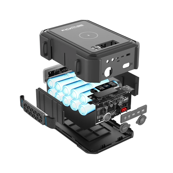 KickAss KickCharge Powerhub Portable Power Pack for Camping - 30Ah / 380Wh