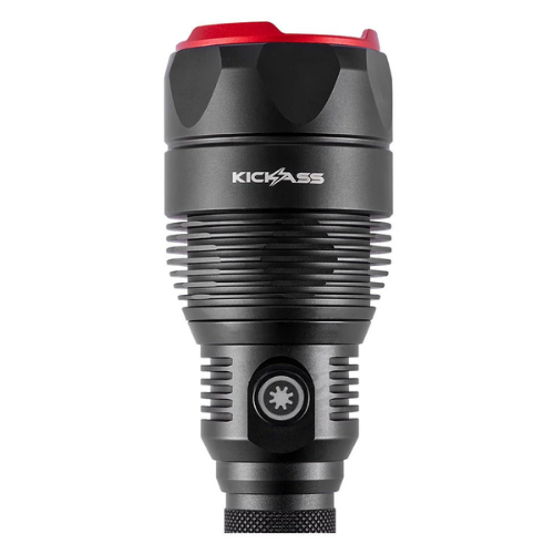 KickAss Ultra Zoom 1000 LED Torch Flashlight - Waterproof with Power Bank