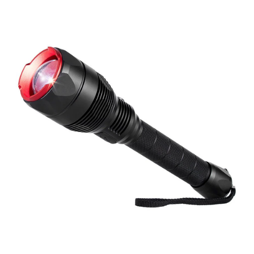 KickAss Ultra Zoom 1000 LED Torch Flashlight - Waterproof with Power Bank