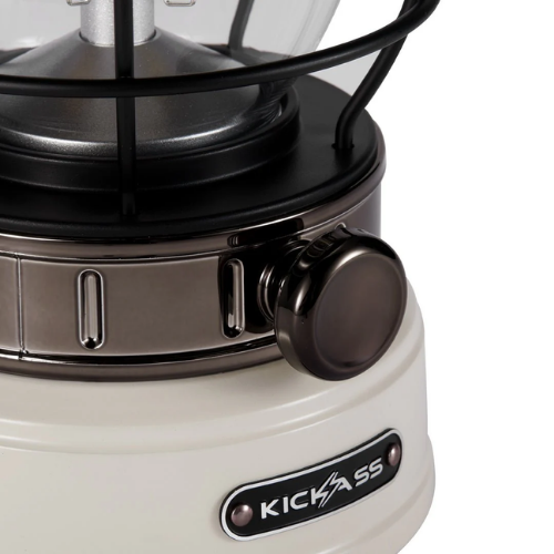 KickAss Vintage Camping Lantern - White