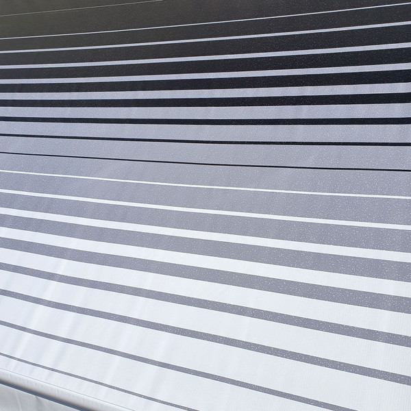 Aussie Traveller Sunburst Eclipse Roll Out awnings 12' - Black