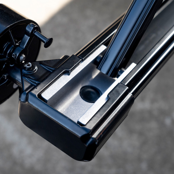 Aussie Traveller Sunburst Eclipse Roll Out Awning Curved Frameset - Black