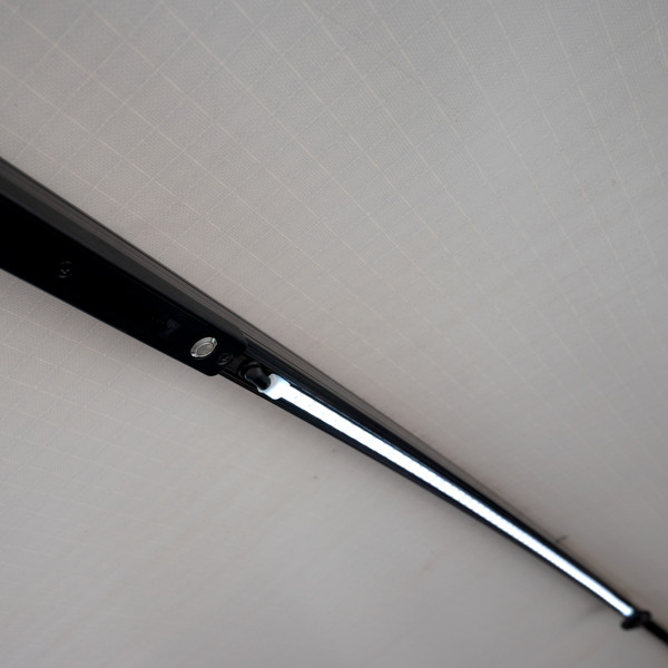 Aussie Traveller Curved Roof Rafter with Led - White