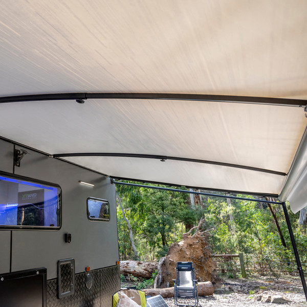 Aussie Traveller Curved Roof Rafter #2 - Black