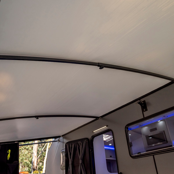 Aussie Traveller Curved Roof Rafter #3 - White