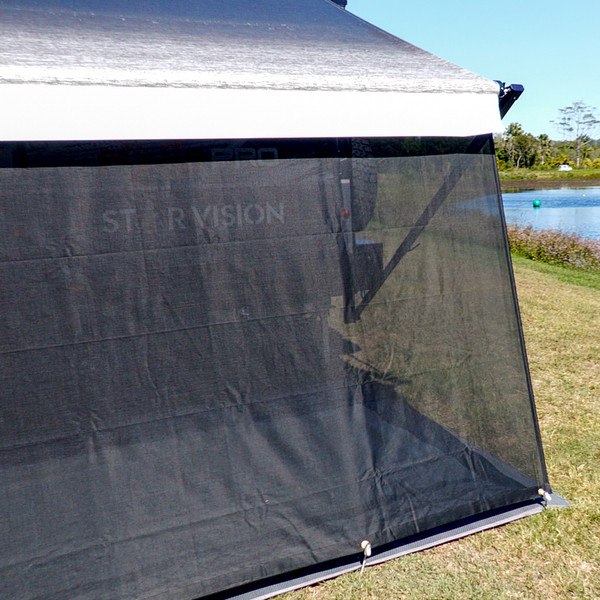 Aussie Traveller Sunblocker Privacy Screen  Front - 3.96m