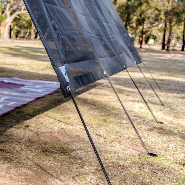 Aussie Traveller Sunblocker Privacy Screen Front - 4.57