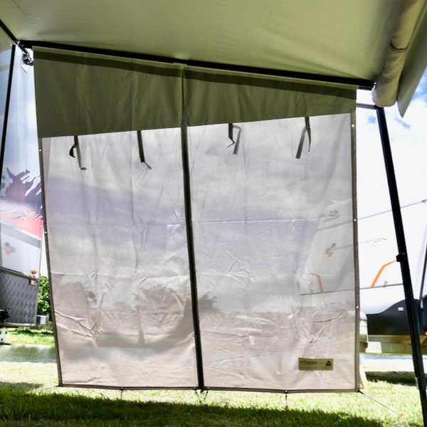 Aussie Traveller Xtend Premium Reversible End Shade Wall