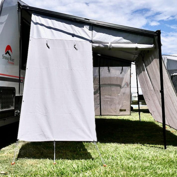 Aussie Traveller Xtend Premium Reversible End Shade Wall