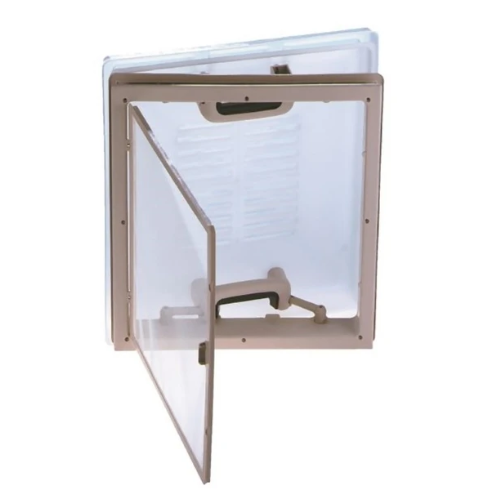 MPK 360 x 320mm 4 Way Roof Vent - Opaque Dome