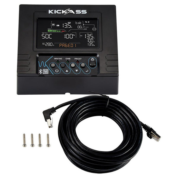 KickAss PowerBoss with remote display and Plug & Play kit