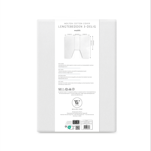 Walra Mattress Protector - 3Pcs Bed