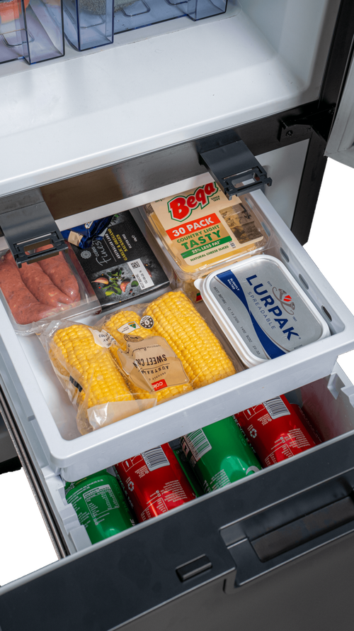 myCOOLMAN 250L Upright Dual Zone Fridge / Freezer