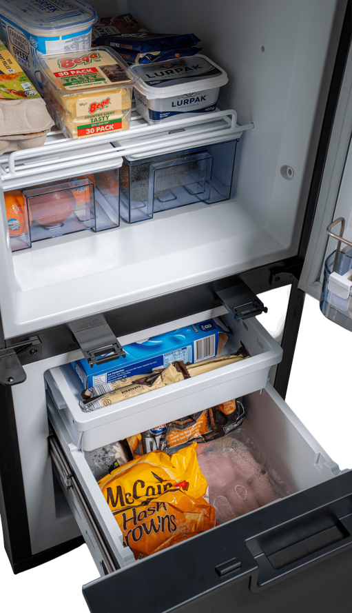 myCOOLMAN 250L Upright Dual Zone Fridge / Freezer
