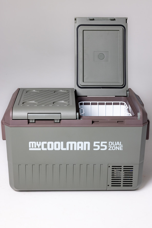 MyCoolman Portable Fridge/Freezer 55L DUAL ZONE - Rec series