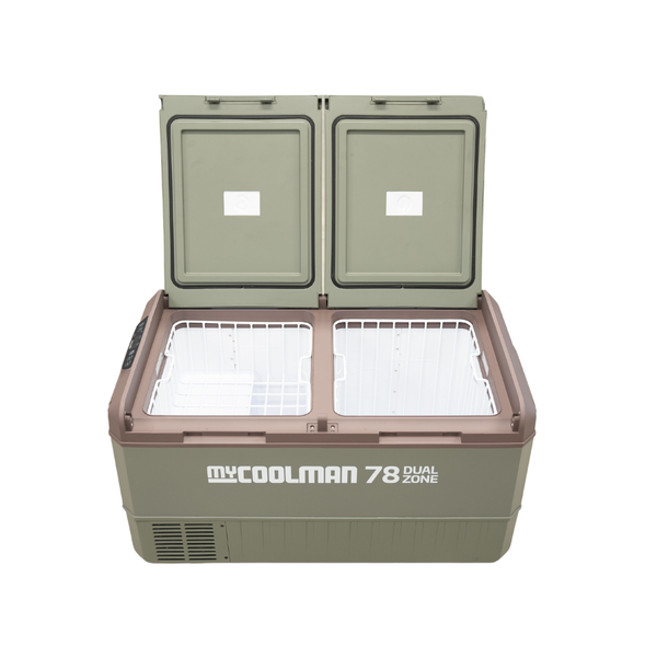 MyCoolman Portable Fridge/Freezer 78L DUAL ZONE - Rec series