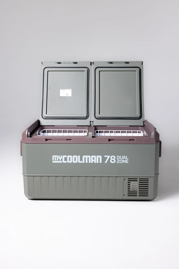 MyCoolman Portable Fridge/Freezer 78L DUAL ZONE - Rec series