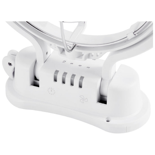 KickAss 12V / 24V 360°, 3 Speed Caravan Fan - White