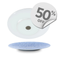 Silwy Magnetic Breakfast Plate - Ocean