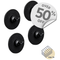 Silwy Magnetic Pins Flex inc. Pads BLACK