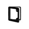 Thetford Service Door 3 - Black