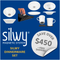 Silwy Porcelain Dinnerware set