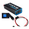 KickAss 12V to 240V Pure Sine Wave 1000W Inverter, Remote Display Panel and Wiring Kit Bundle