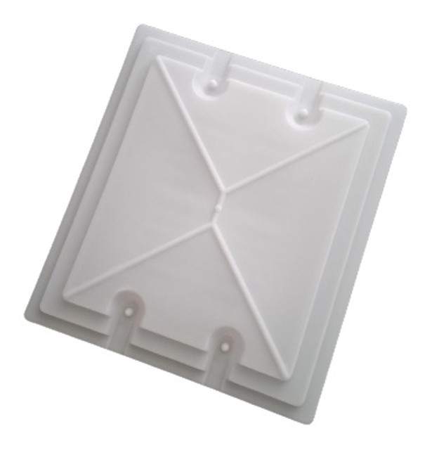 MPK Roof Vent Lid For RVH119 360 x 320 - Opaque