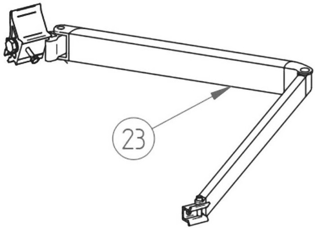 Thule 5002 Awning Spring Arm >3.0M  LH