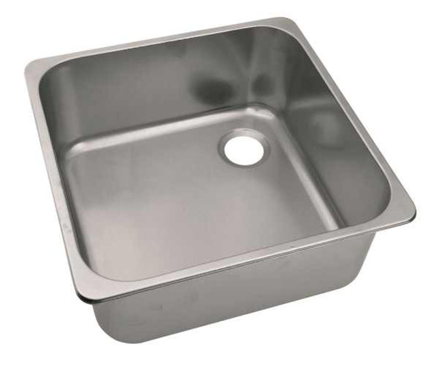 CAN Square Matt Stainless Steel Sink