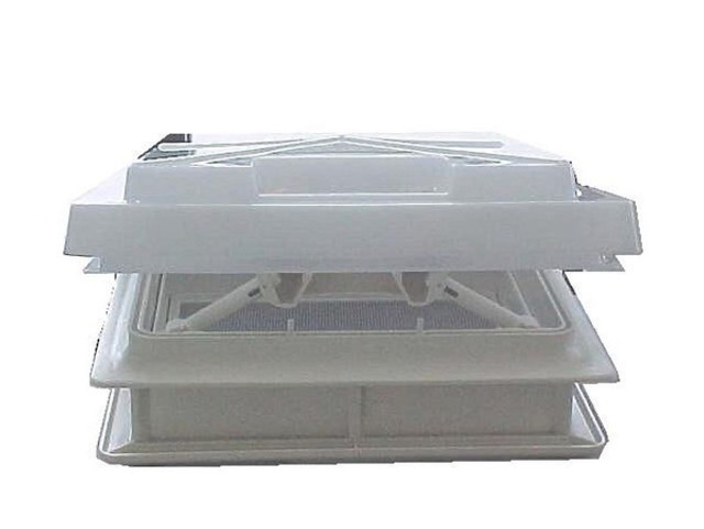 MPK 280 x 280mm 4 Way Roof Vent - Opaque Dome