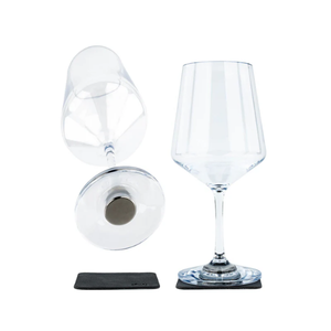 Silwy Magnetic Plastic Glass - Wine Classic - 2Pk