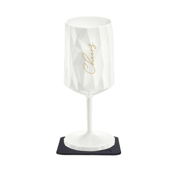 Silwy Magnetic Plastic Glass - Wine - Cheers