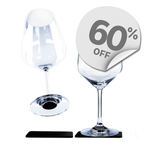 Silwy Magnetic Crystal Glass - Wine - Bordeaux