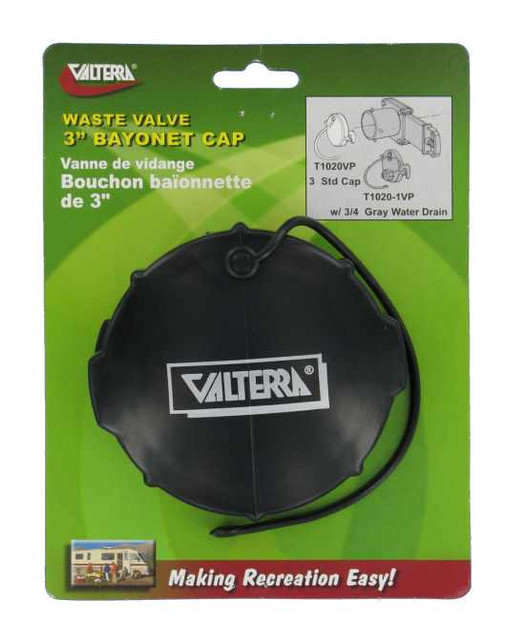 Valterra 3" Dump Valve Cap