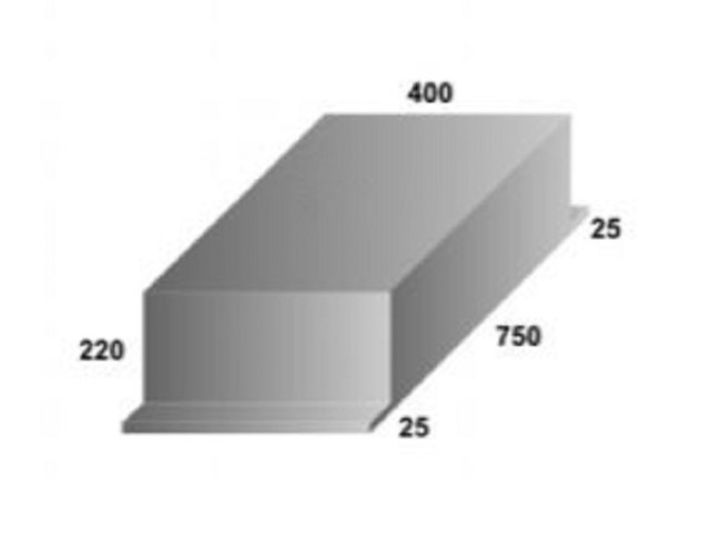 Water Tank - 60 Litre - 750 x 400 x 220 (Refer Diagram)