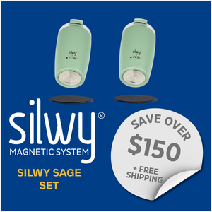 Silwy Magnetic Thermal Mug set - Sage