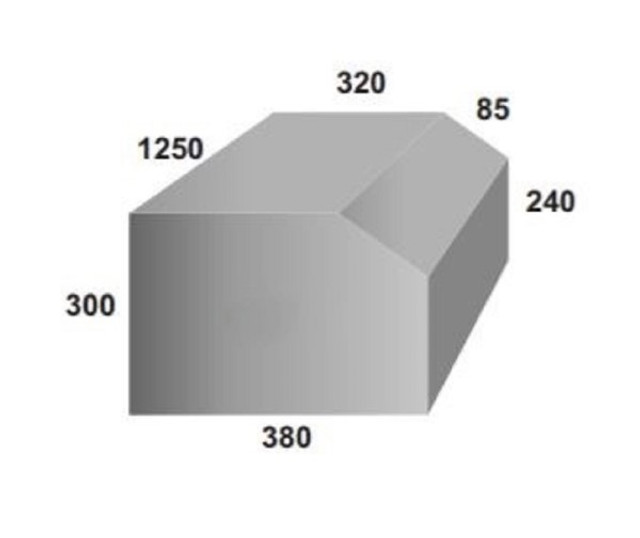 Water Tank - 124 Litre - 1360 x 510 x 200 (Refer Diagram)