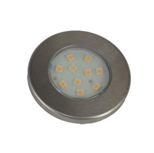 Flame Interior LED 8-30V Brushed Steel 12SMD