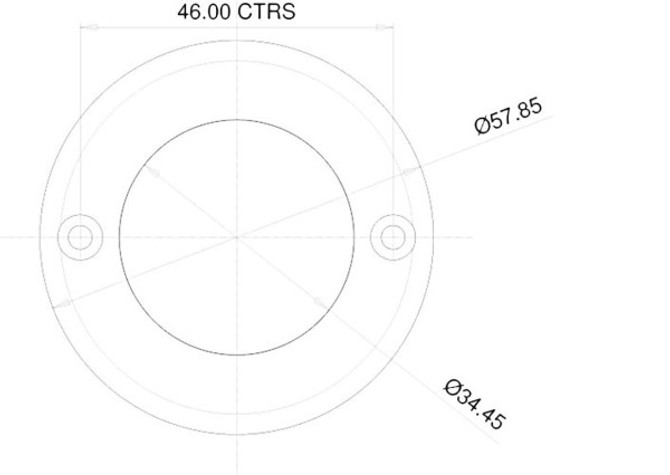 White Floor Seal - 19 to 28mm