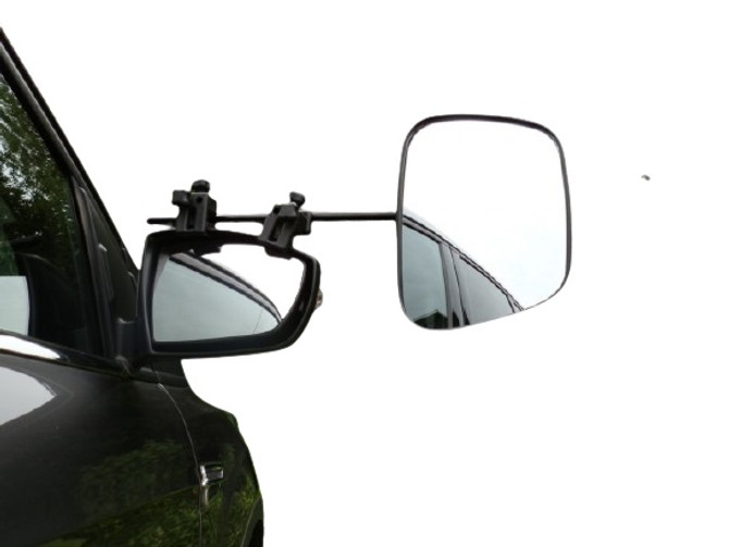 Milenco Grand Aero Flat Towing Mirror - (twin pack)