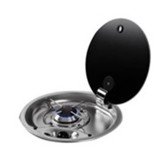 CAN Single Burner Gas Hob With Glass Lid