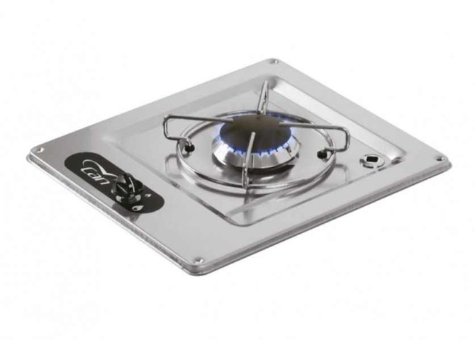 CAN Single Burner Gas Hob - Stainless Steel